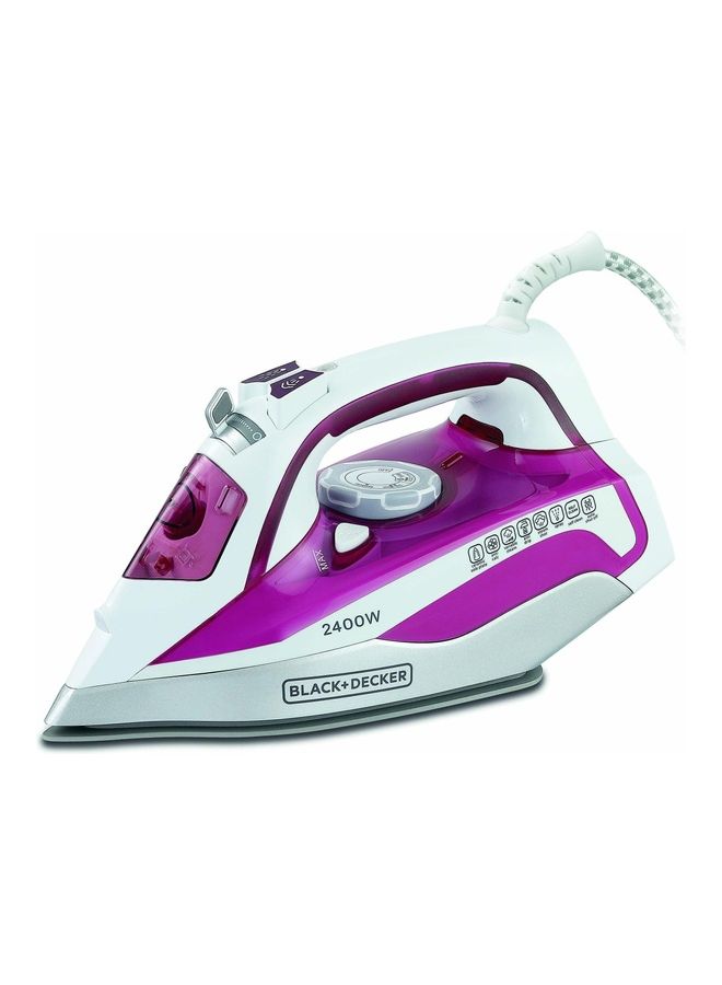 Steam Iron 380 ml 2400 W X2400-B5 Pink/White