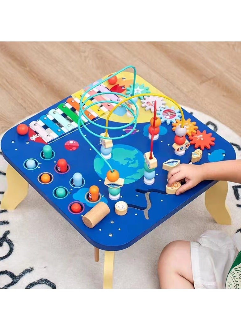 Kids Multifunctional Activity Table for Early Development