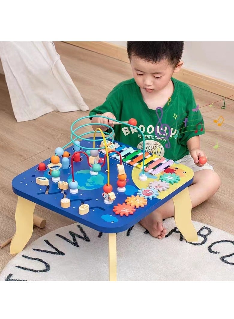 Kids Multifunctional Activity Table for Early Development