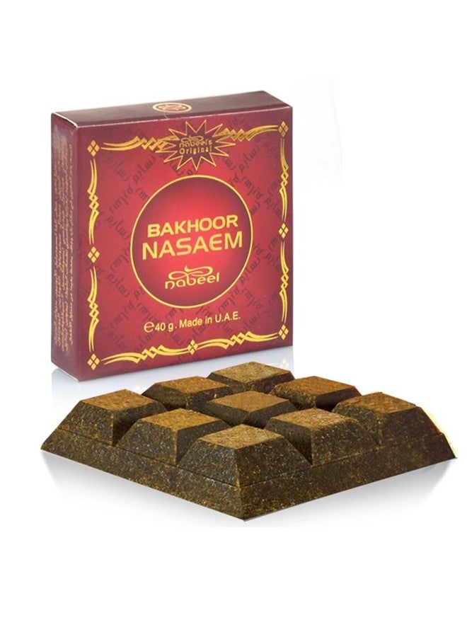 Pack of 6 Nabeel Ultimate Incense Bakhoor Collection Nasaem, Black and Touch Me