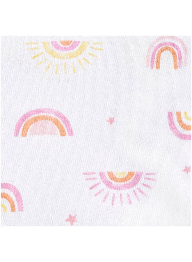 Sleepsack Sleeping Bag 0.5 Tog  Cotton Sunshine Rainbows 0-6M (Package May Vary)