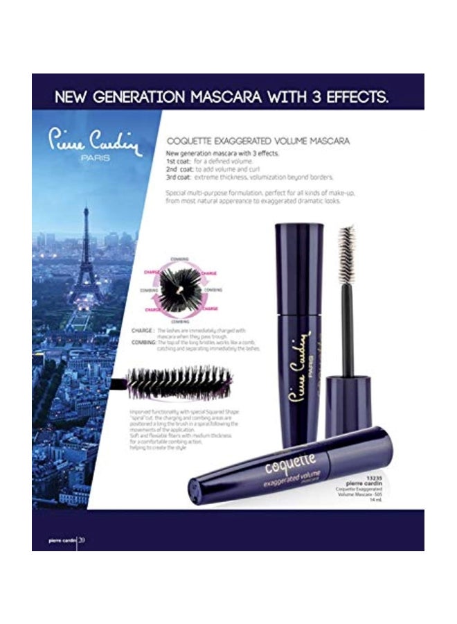Coquette Exaggerated Volume Mascara Black