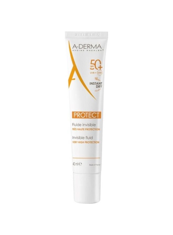 PROTECT FLUID FACE SPF50 NORMAL TO COMBINATION SKIN 40ML