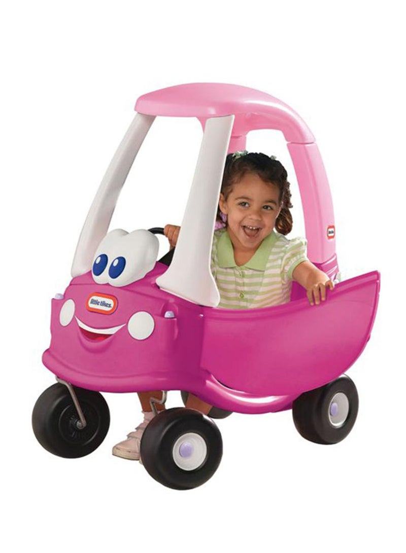 Cozy Coupe Rosy Ride-On Car Durable Sturdy Comfortable Rich Detailed Design 16.5x29.5x33.5inch