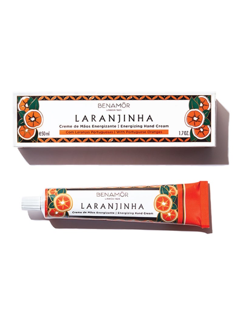 Benamor Laranjinha Nourishing Hand Cream Daily Moisturising Lotion for Dry and Rough Hands 50ml