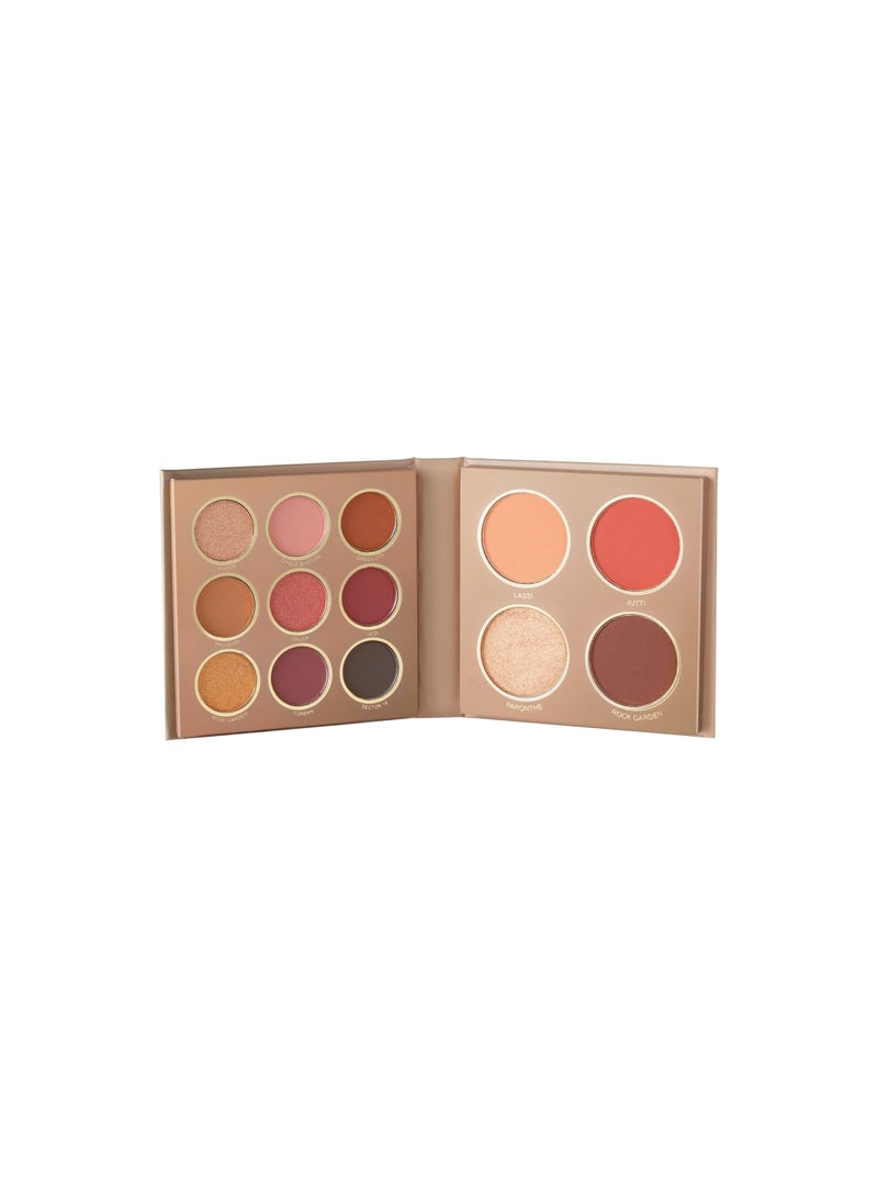 MARS The City Paradise Makeup Kit Highly Pigmented and Blendable Powder