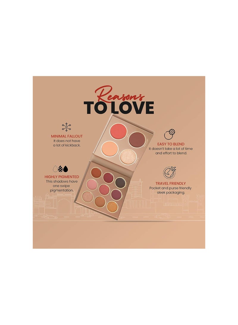 MARS The City Paradise Makeup Kit Highly Pigmented and Blendable Powder