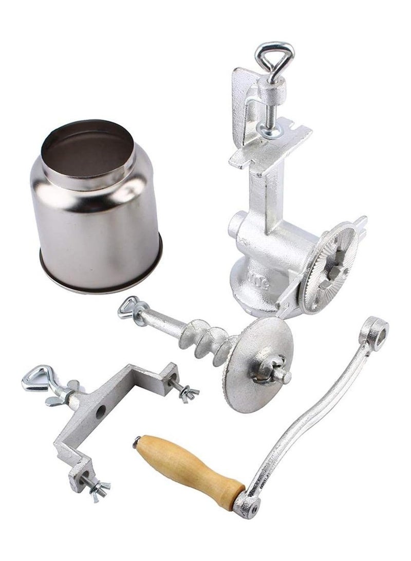 Hand Crank Grain Mill, Table Clamp Manual Corn Grain Grinder Cast Iron Mill Grinder for Grinding Nut Spice Wheat Coffee Home Kitchen Commercial Use