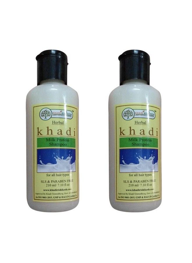 Herbal Milk Protein Shampoo Combo Set Pack Of 2 X 210 Ml (420 Ml)