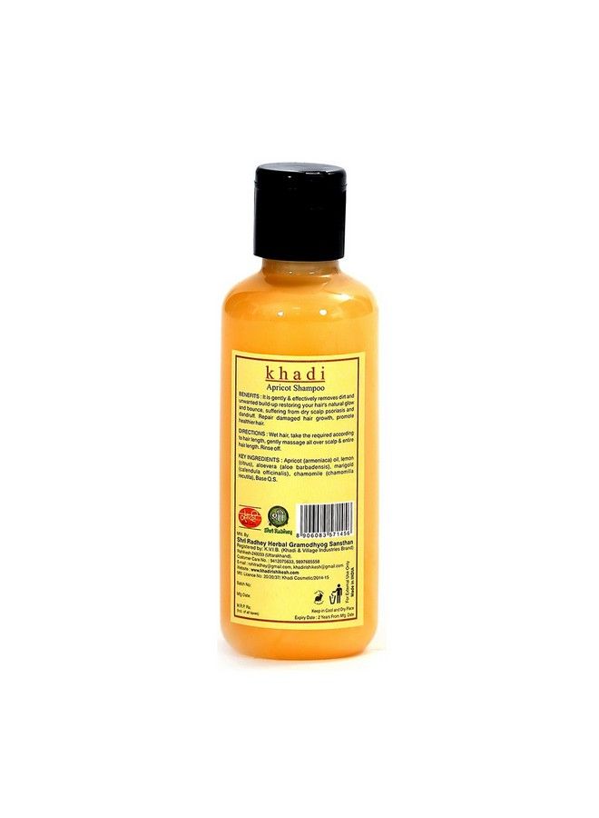 Herbal Apricot Shampoo Combo Set Pack Of 2 X 210 Ml (420 Ml)