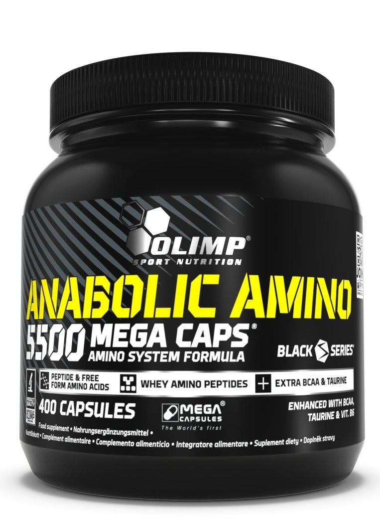 Anabolic Amino 5500 Amino System Formula 400 Capsules
