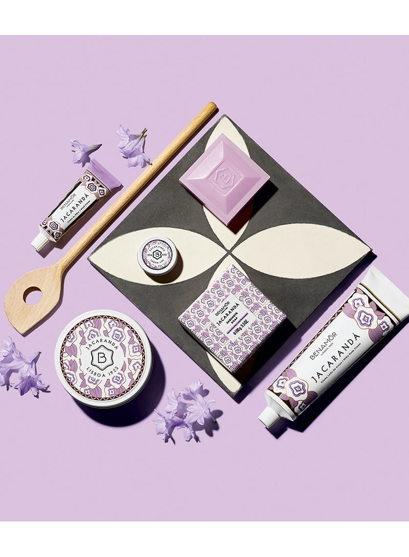 Benamor Jacaranda Moist Hand Cream Moisturising Hand Cream with Natural Ingredients Shea Butter Argan Oil Aloe Vera Paraben Free Vegan 50ml