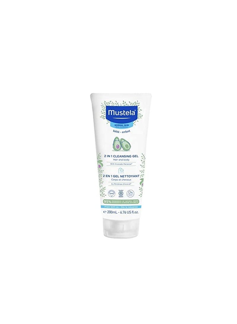 Mustela Hair and Body Wash White