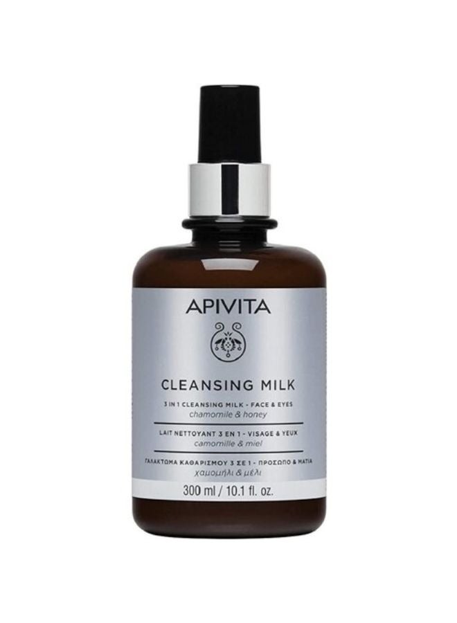 3 IN 1 CLEANSING MILK FOR FACE AND EYES 300ML