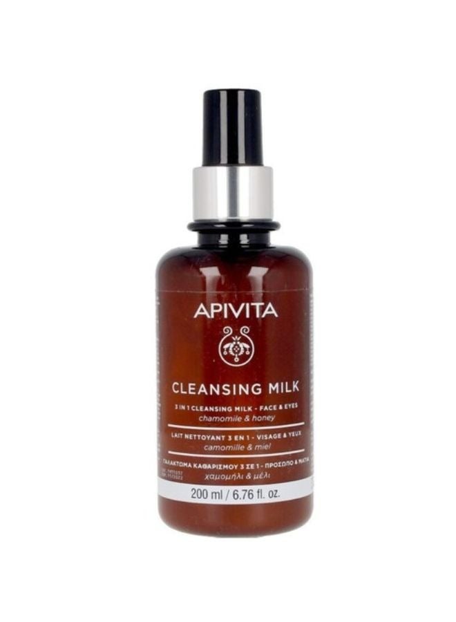 3 IN 1 CLEANSING MILK FOR FACE AND EYES 200ML