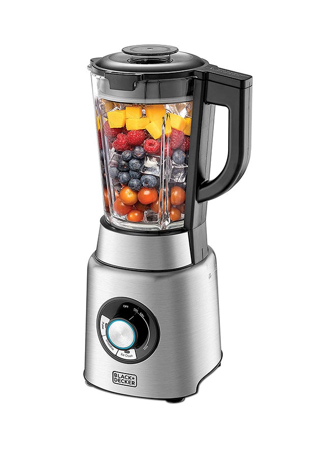 Pre-Programmed Power Blender 1200 W PB120-B5 Silver/Black/Clear