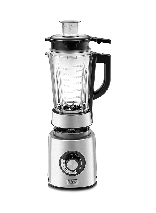 Pre-Programmed Power Blender 1200 W PB120-B5 Silver/Black/Clear