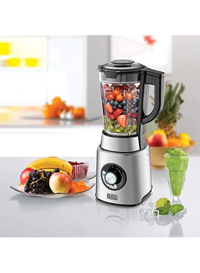 Pre-Programmed Power Blender 1200 W PB120-B5 Silver/Black/Clear