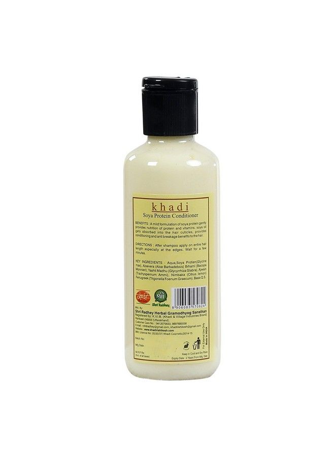 Herbal Soya Protein Hair Conditioner Combo Set Pack Of 2 X 210 Ml (420 Ml)With Nailcutter Free