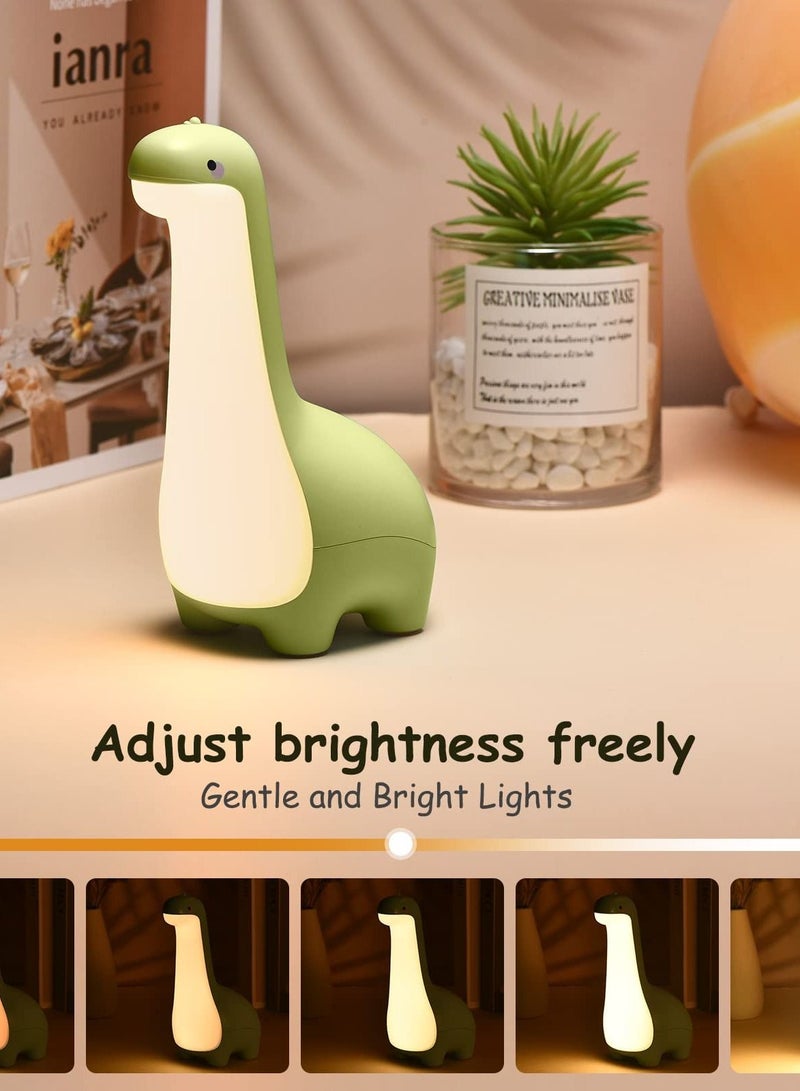 ligitive Dinosaur Night Light, Adorable Animal Shape for Baby Room, Rechargeable Bedside Dinosaur Lamp, Perfect Room Decor for Teenager Boy and Girl