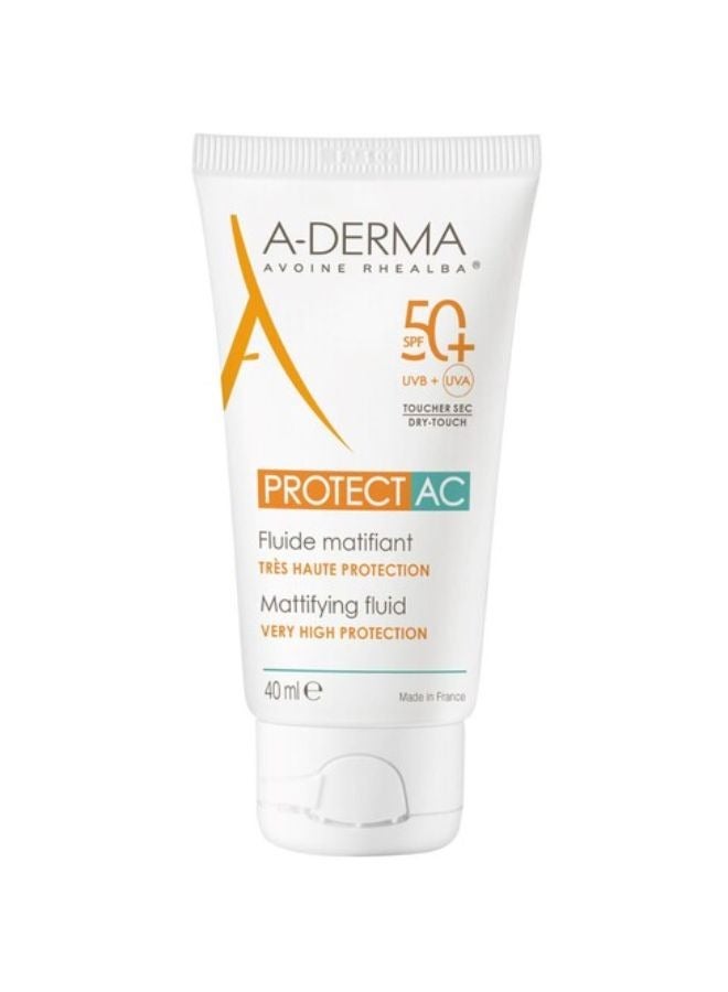PROTECT AC MATIFYING FLUID SUNSCREEN FOR ACNE SKIN SPF50 + 40ML
