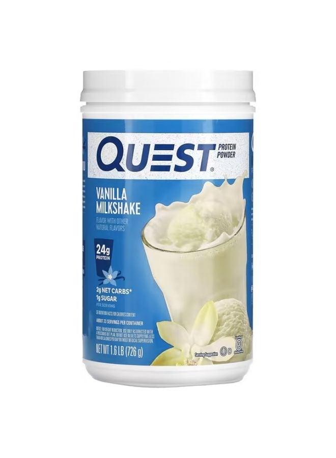 Quest Nutrition Protein Powder Vanilla Milkshake 1.6 lb (726 g)
