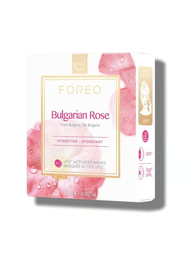 Bulgarian Rose UFO Moisture-Boosting Face Mask 6 x 6g