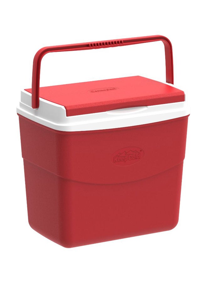 30-Liter KeepCold Picnic Icebox Red