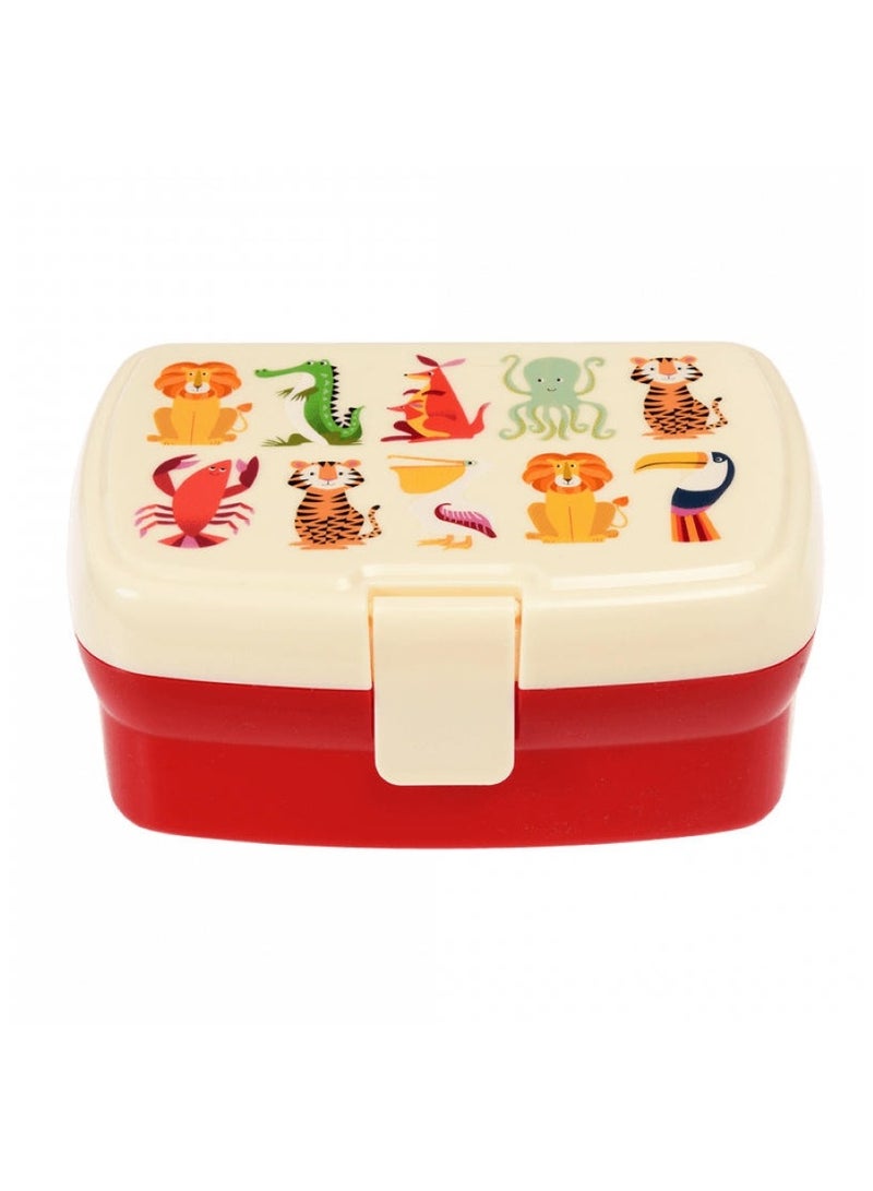 Colourful Creatures Lunch Box With Tray