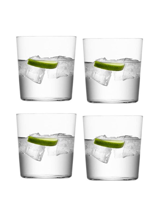4-Piece Royal Leerdam Whiskey Sour Cocktail Glass Set 390 ml