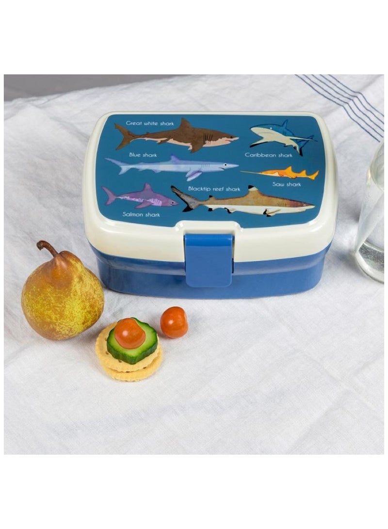 Sharks Lunch Box With Tray