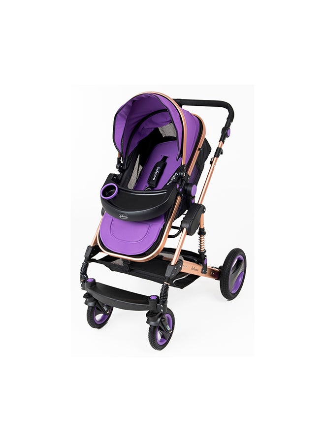 6 Purple - 3 In 1 Classic Pram