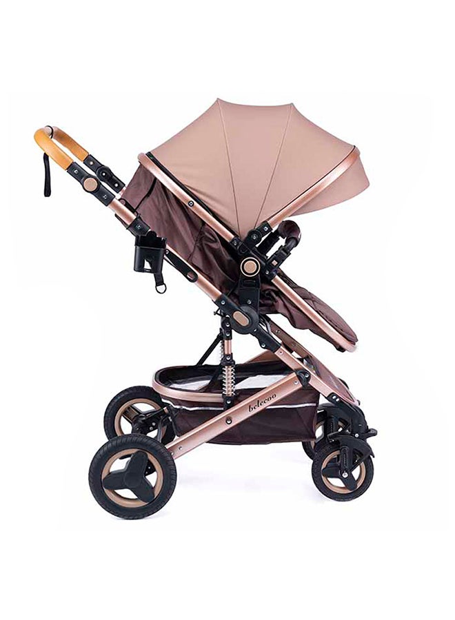 5 Khaki - 3 In 1 Lite Pram