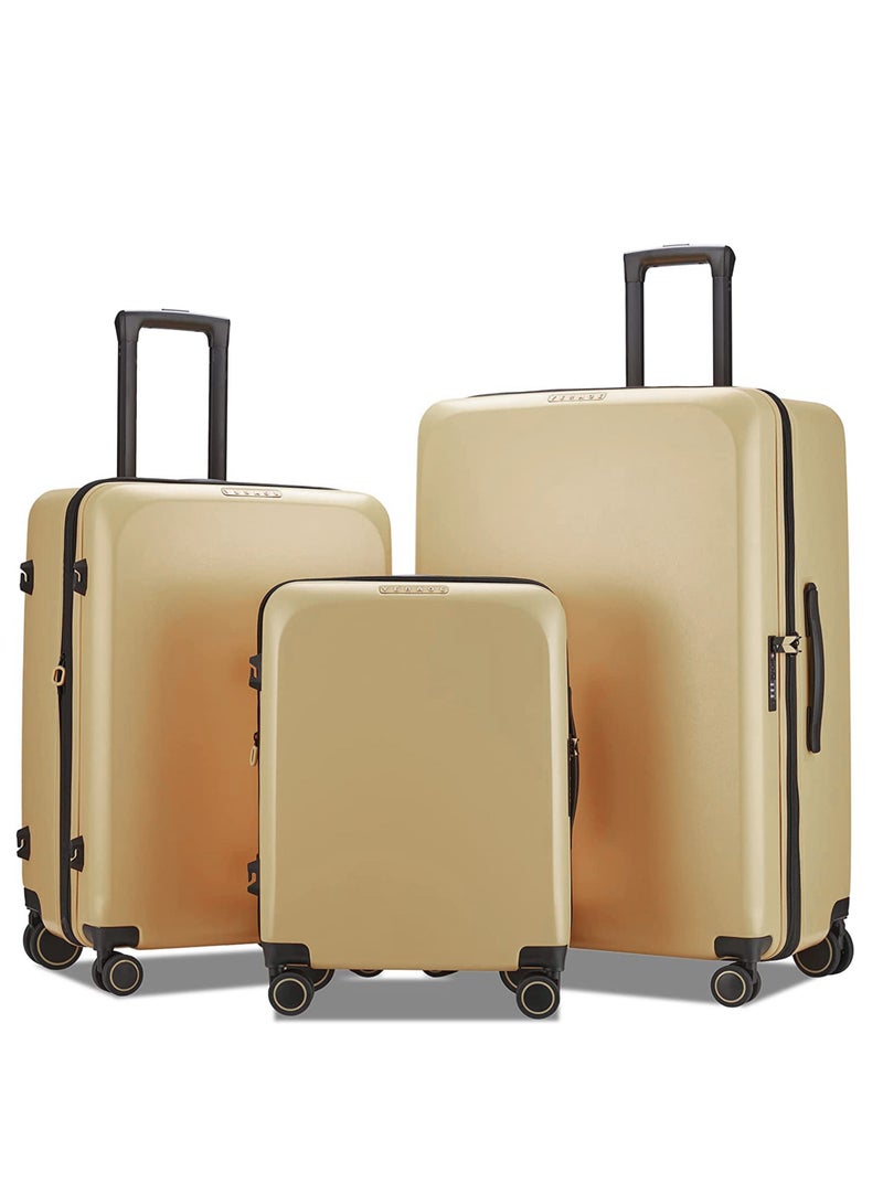Luggage with X Large Spinner Wheels Expandable Hardside Travel Luggage