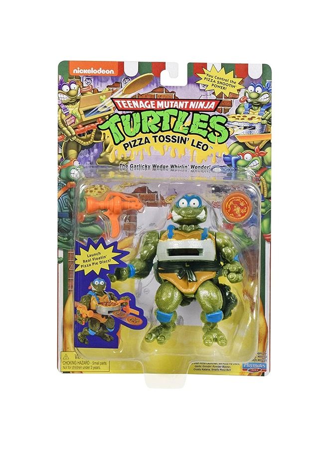 Teenage Mutant Ninja Turtles: Original Classic Pizza Tossin' Leonardo Figure