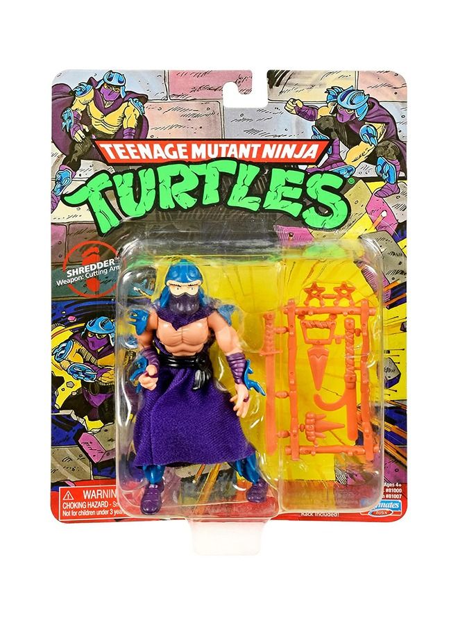 Teenage Mutant Ninja Turtles: 4” Original Classic Shredder Basic Figure