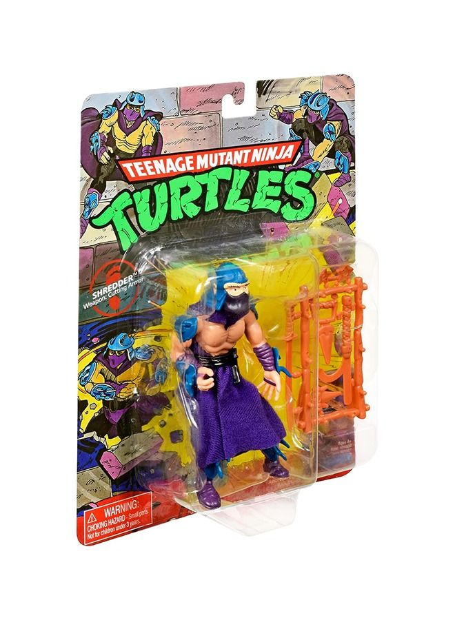 Teenage Mutant Ninja Turtles: 4” Original Classic Shredder Basic Figure