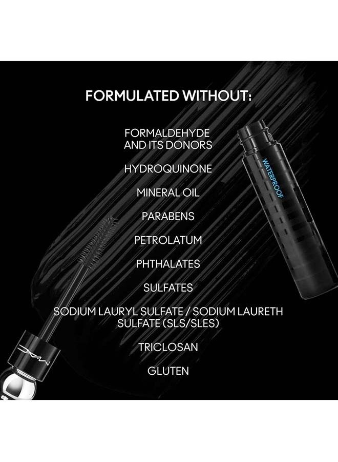 Macstack Waterproof Mascara Black