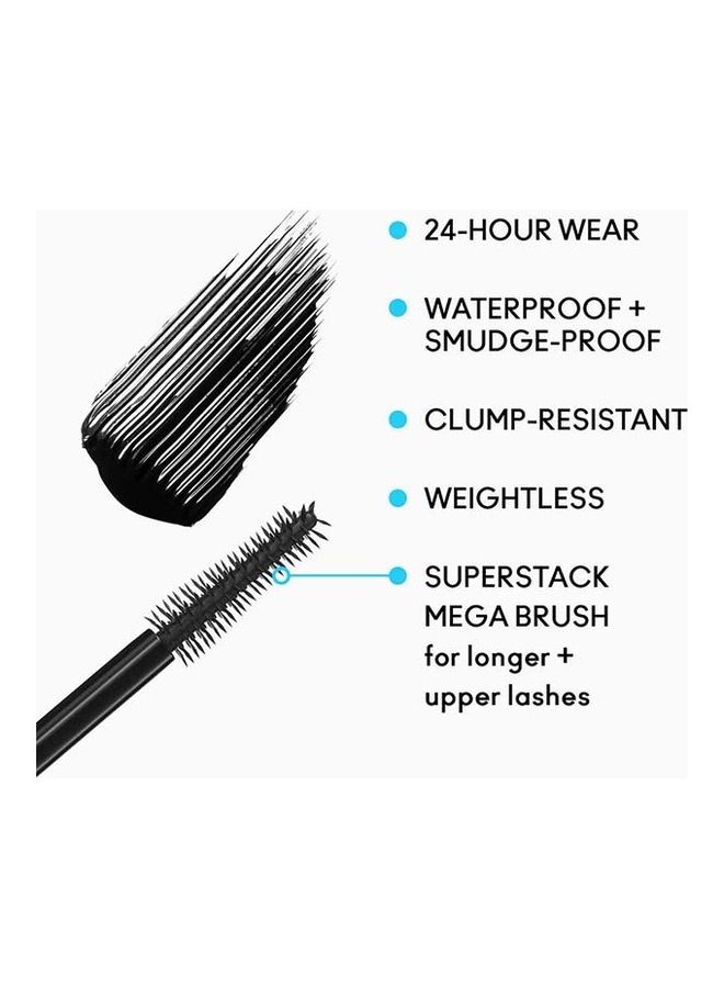 Macstack Waterproof Mascara Black