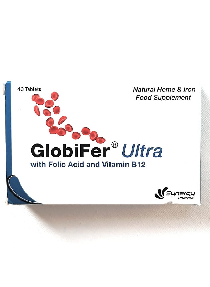 Globifer Ultra Food Supplements 40 Tablets