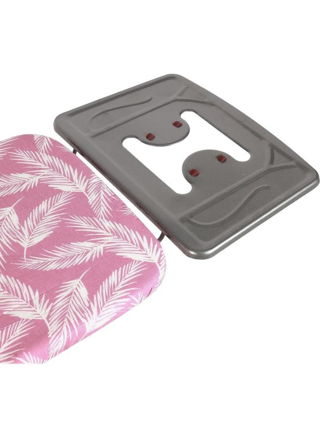 Royalford Ironing Board- RF11914| Ironing Table with Monoblock Metal Base| Ironing Table with Iron Rest and Adjustable Height Mechanism| Heat Resistant 100% Cotton Cover, Non-Slip Legs 114x33 cm