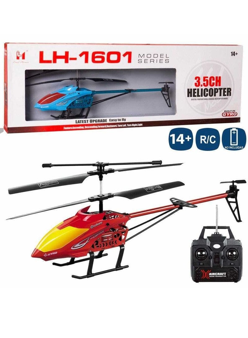 3.5 CH Remote Control Alloy Material Jumbo Size Built-in Gyro Electric RC Helicopter for Kids