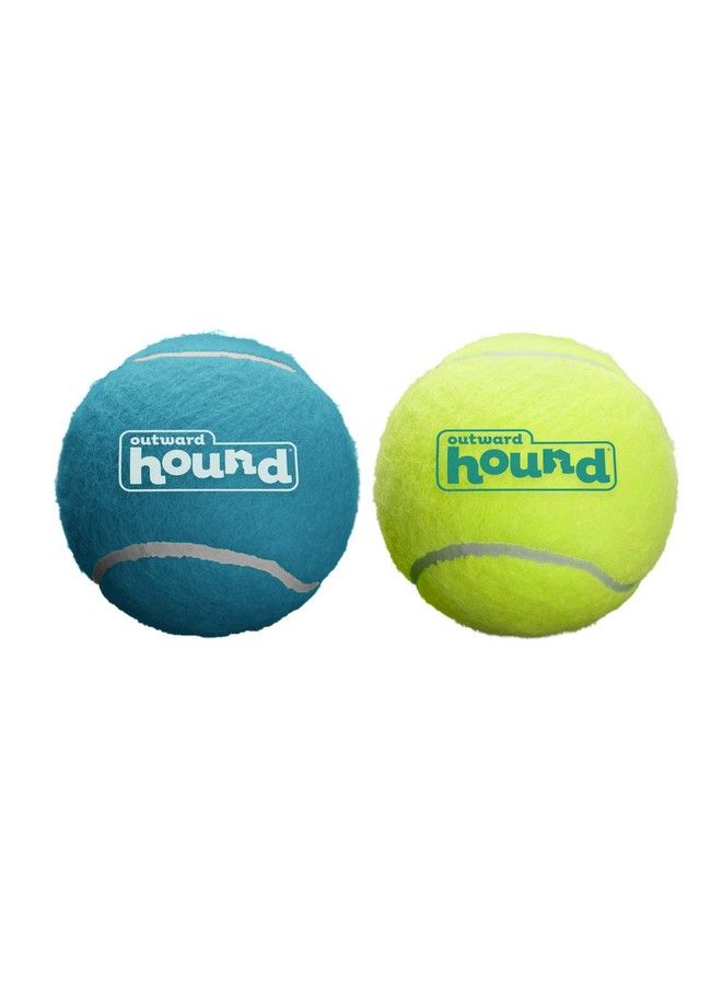 Squeaker Ballz Fetch Dog Toy Large 2 Pack