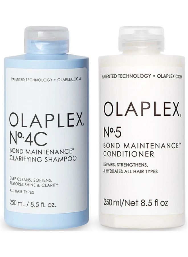 No.4C Bond Maintenance Clarifying Shampoo 250ml and No. 5 Bond Maintenance Conditioner 250ml 500ml