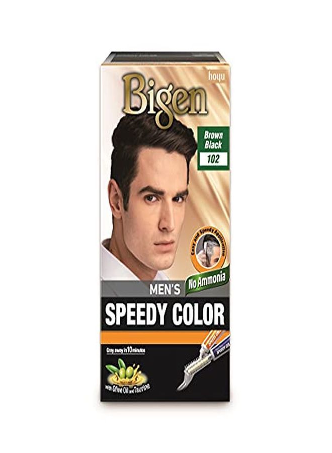 Men'S Speedy Color Brown Black 102 80G