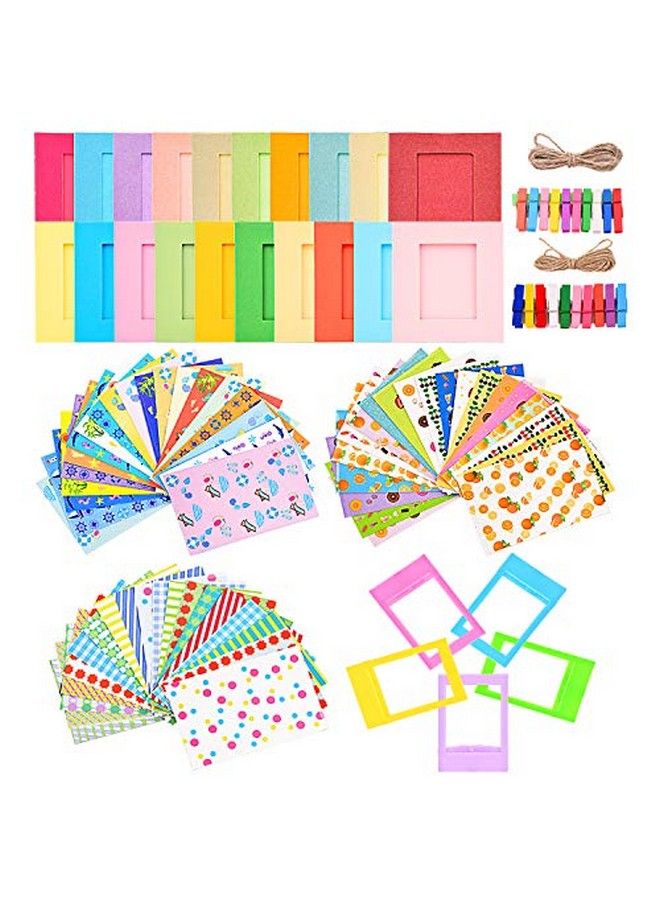 6 In 1 Colorful Bundle Kit Accessories Compatible With Fujifilm Instax Mini 12 11 9 8 90 70 Camera Accessory Include Film Sticker Desk Frames Hanging Frame