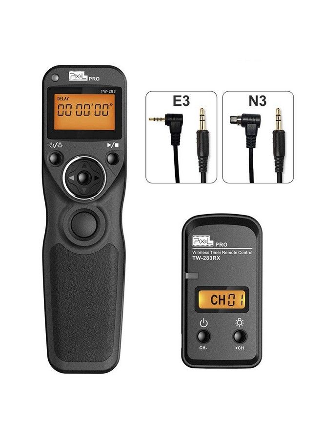 Remote Shutter Compatible For Canon Pixel Wireless Shutter Release Timer Remote Control E3 N3 Compatible For Canon Eos 1D 5D Mark Iv 5D 6D 7D Mark R5 R6 50D 40D 30D 20D 10D D60 Rp Xt T7I 500D 90D