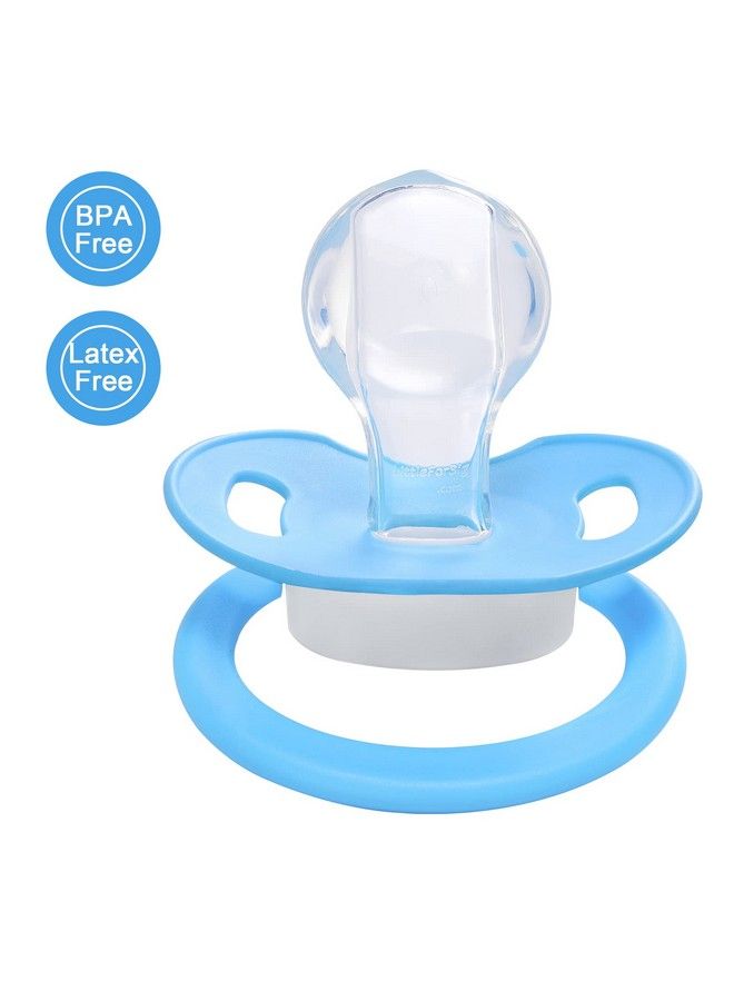 Bigshield Generationii Adult Sized Pacifier Baby Cuties Pattern Blue Kitty