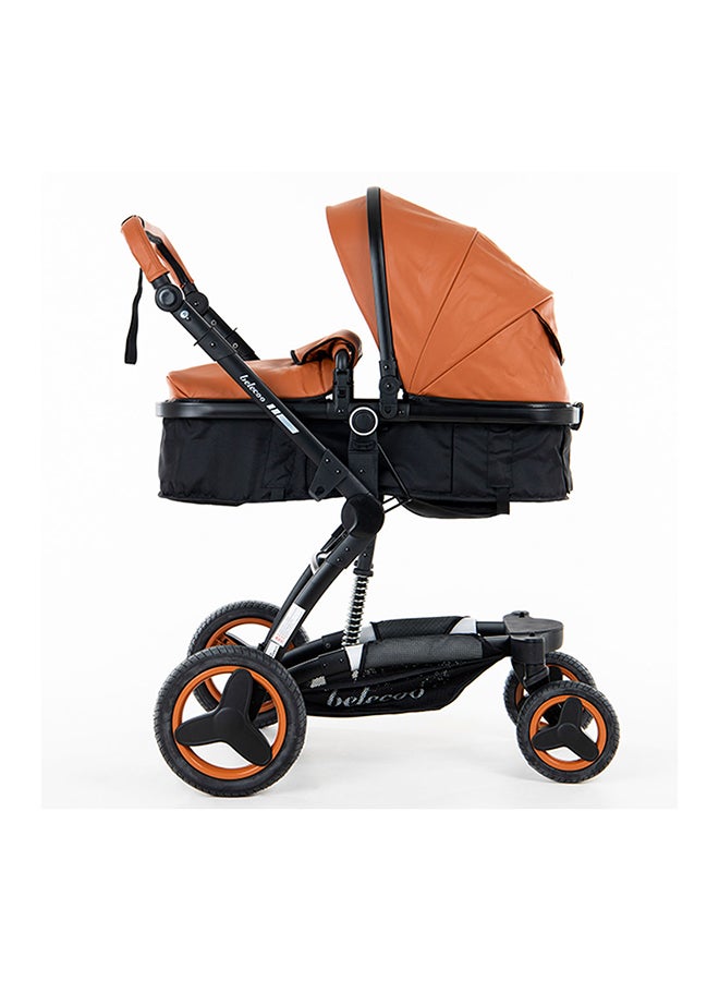 8 Khaki - 4 In 1 Luxury Travel System