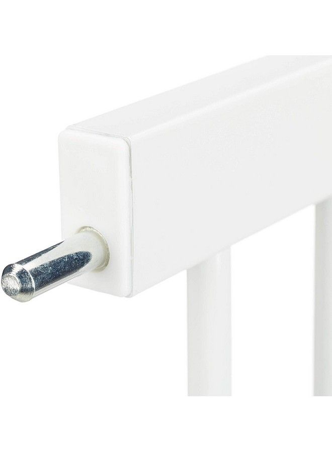 45Cm Baby Safety Gate Metal Extension Suitable For Staircase And Doorways White